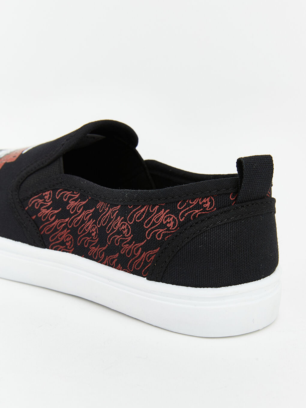 Отпечатани момчешки маратонки без връзки-4