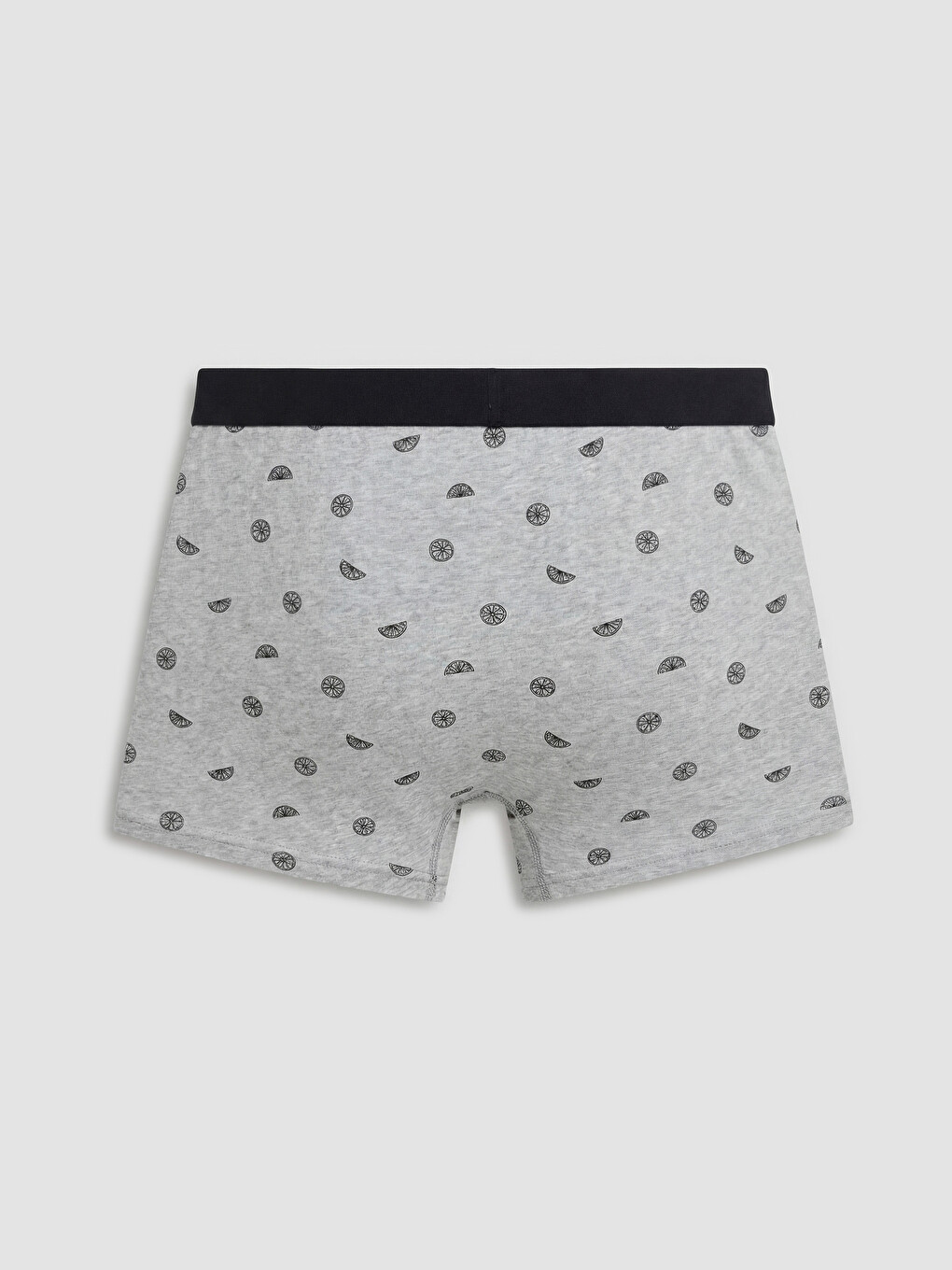 Gri Pamuklu Esnek Erkek Boxer-1