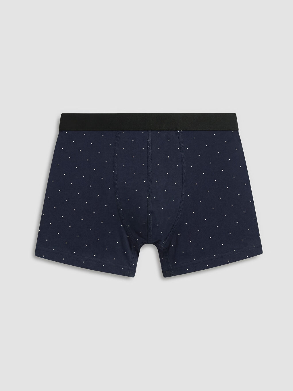 Petrol Pamuklu Esnek Erkek 3'lü Boxer-1