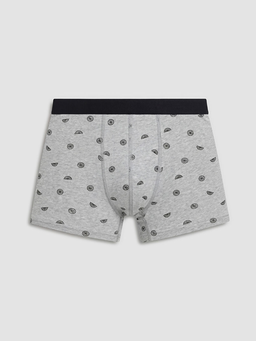 Petrol Pamuklu Esnek Erkek 3'lü Boxer-2