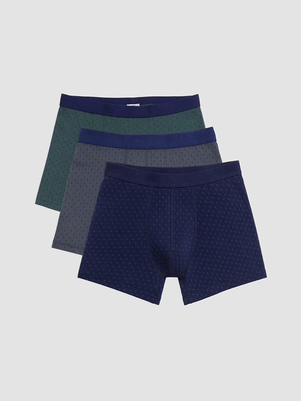 Pamuklu Erkek 3'lü Boxer