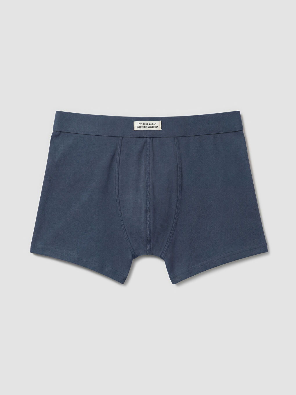 İndigo Pamuklu Esnek 3'lü Erkek Boxer-1