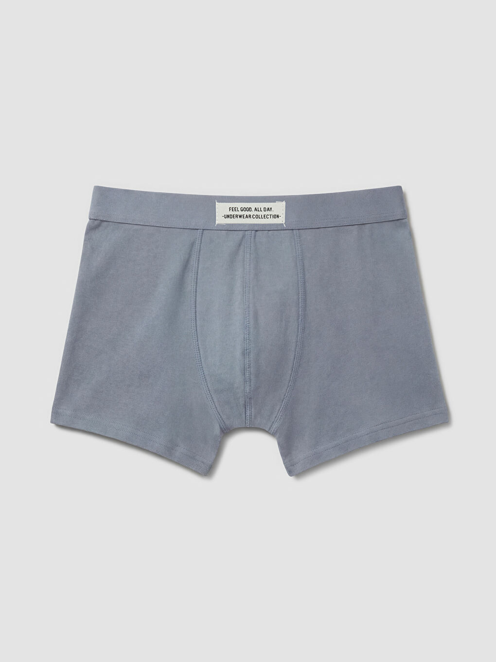 İndigo Pamuklu Esnek 3'lü Erkek Boxer-3