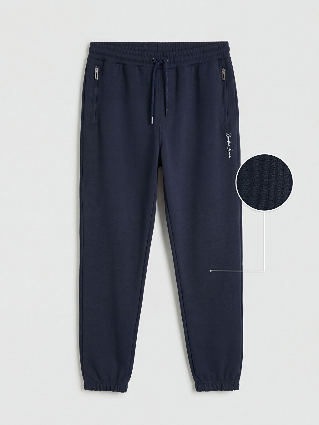 Lacivert Standart Kalıp Erkek Eşofman Altı