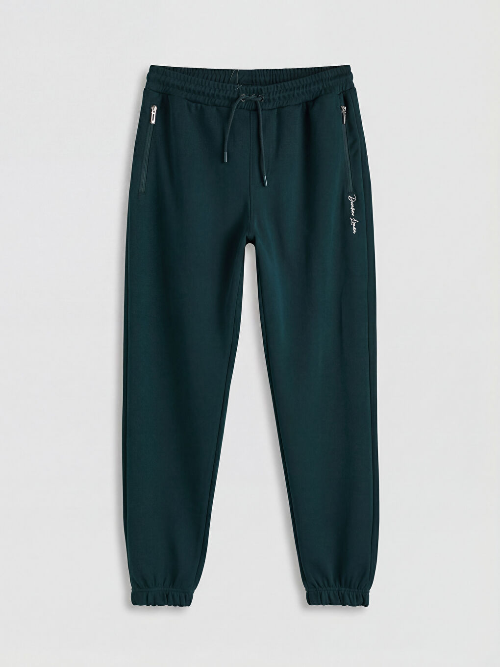 Petrol Standart Kalıp Erkek Eşofman Altı-3