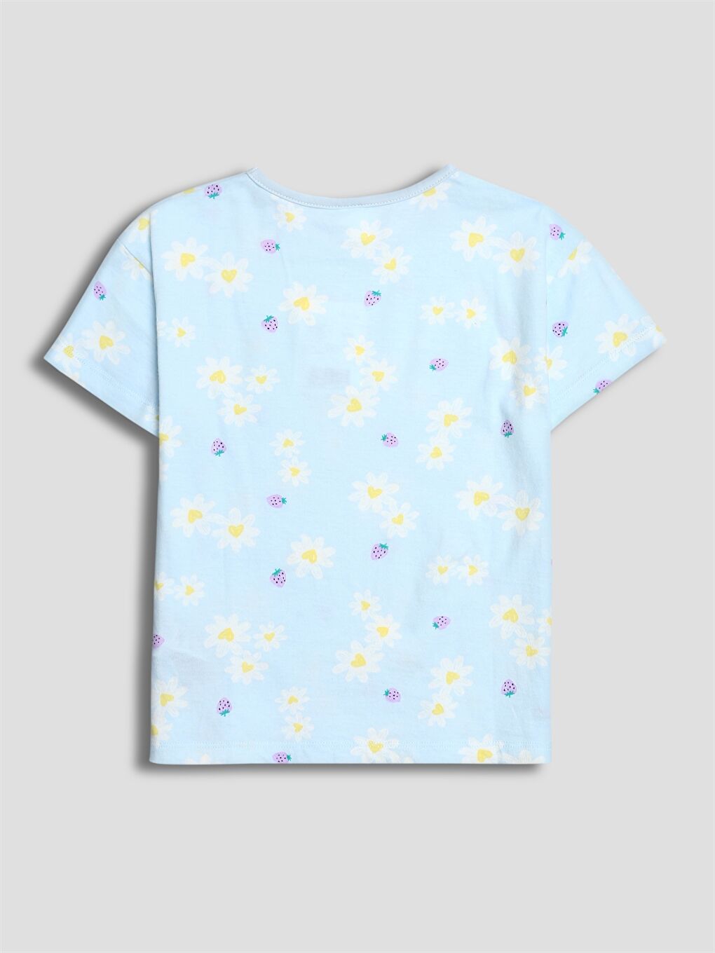 Girls' Floral Tee-1