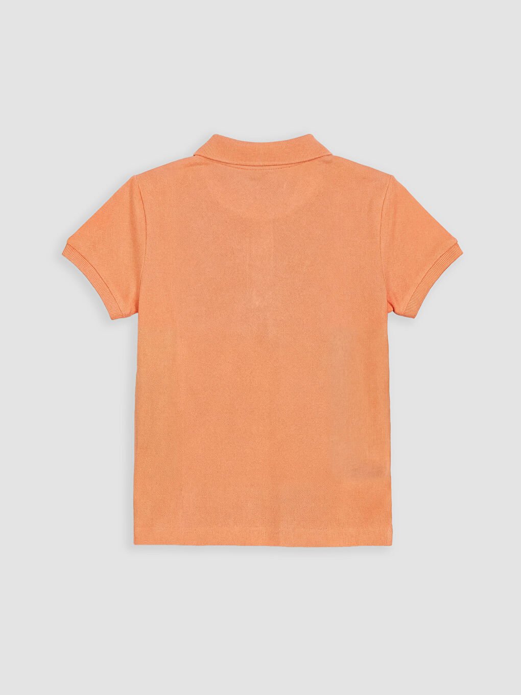 تي شيرت أولادي بياقة بولو مطرز-1