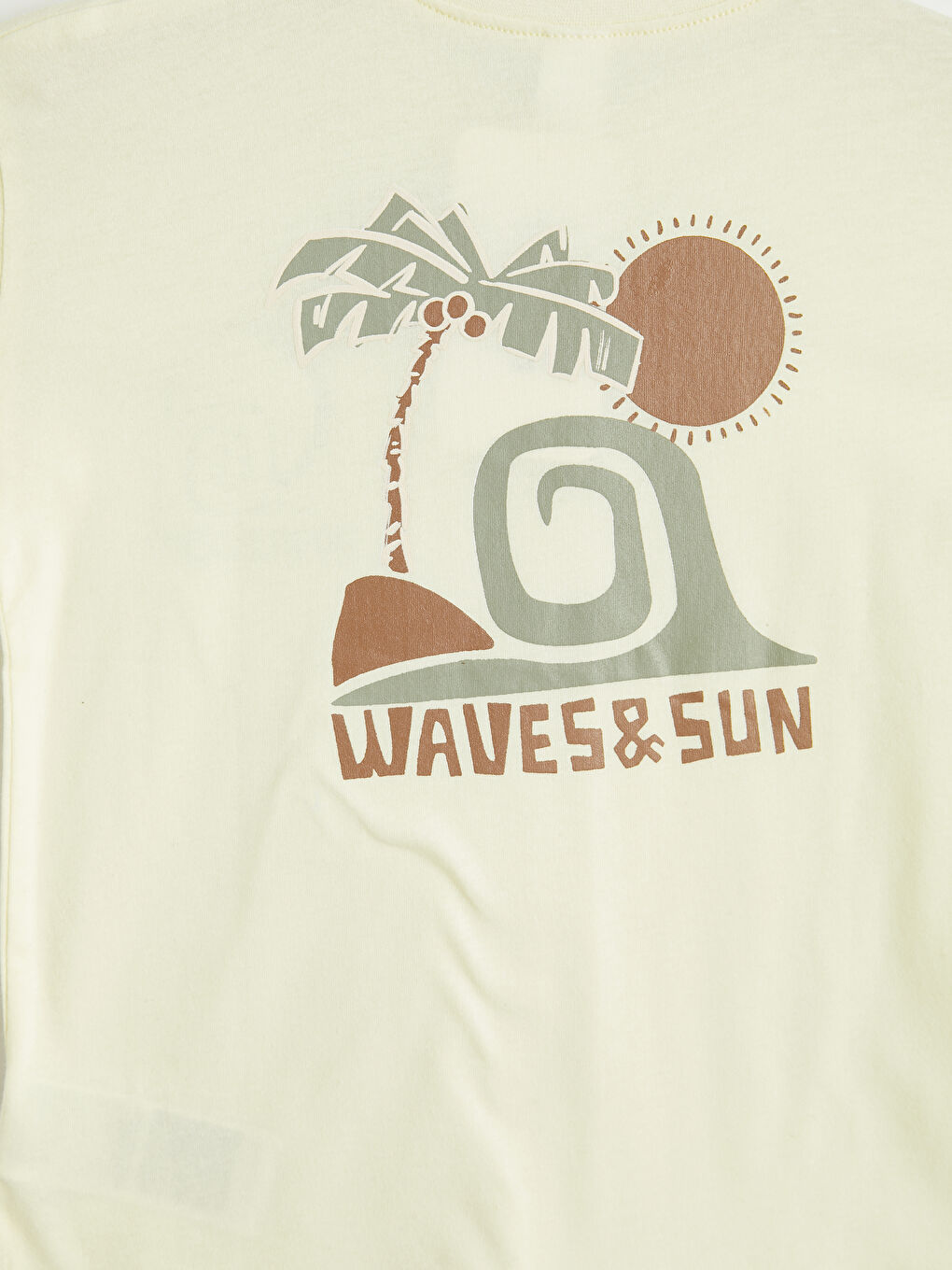 تي شيرت أولاد مطبوع بياقة دائرية-2