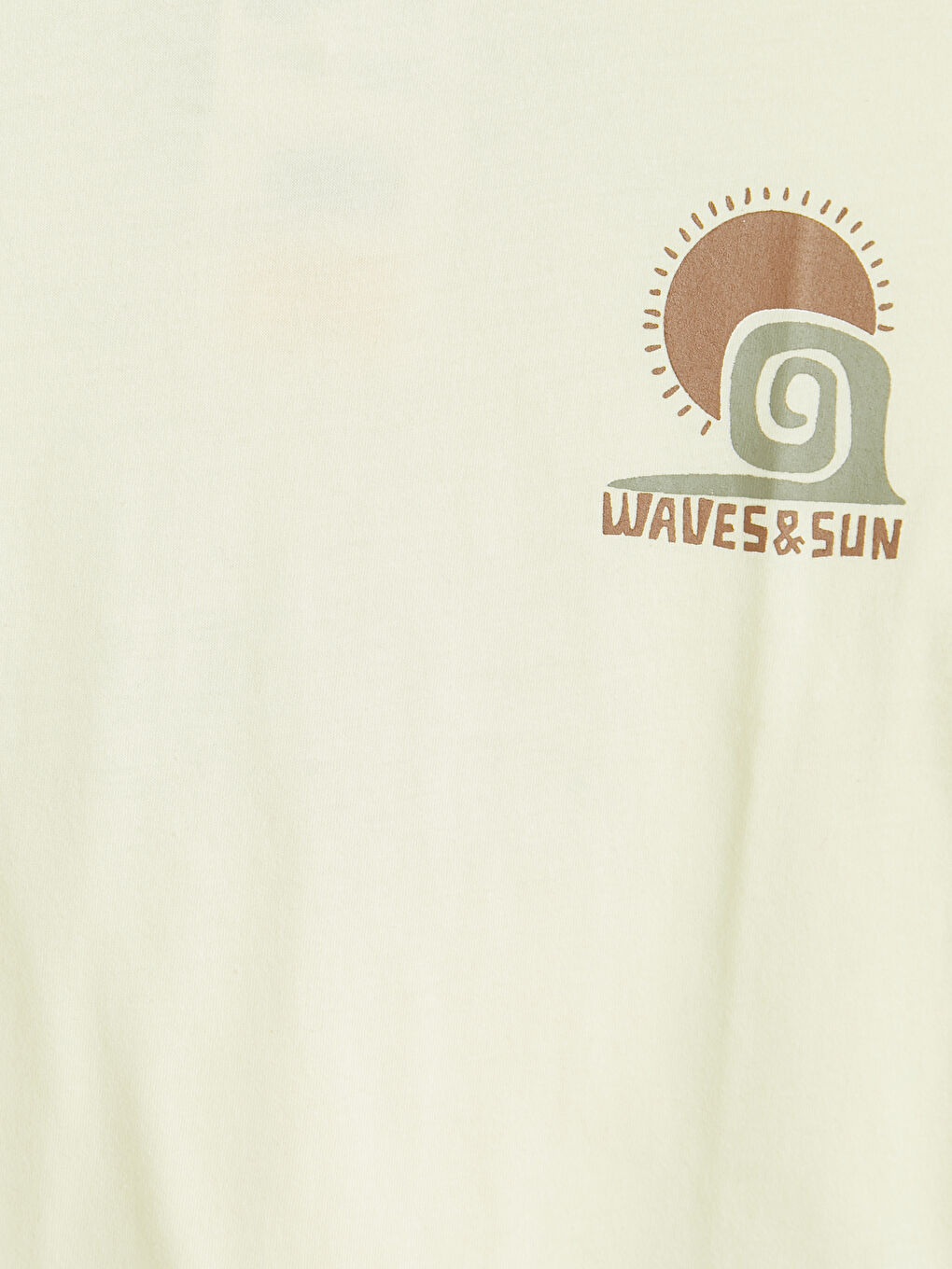 تي شيرت أولاد مطبوع بياقة دائرية-3