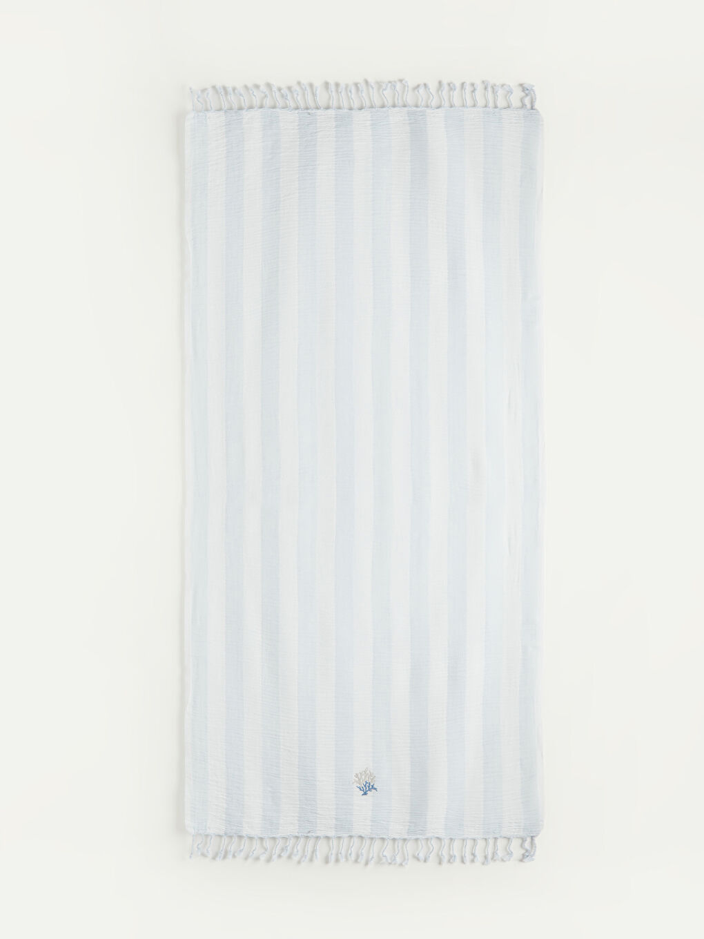 Mavi Püsküllü Peştemal Havlu