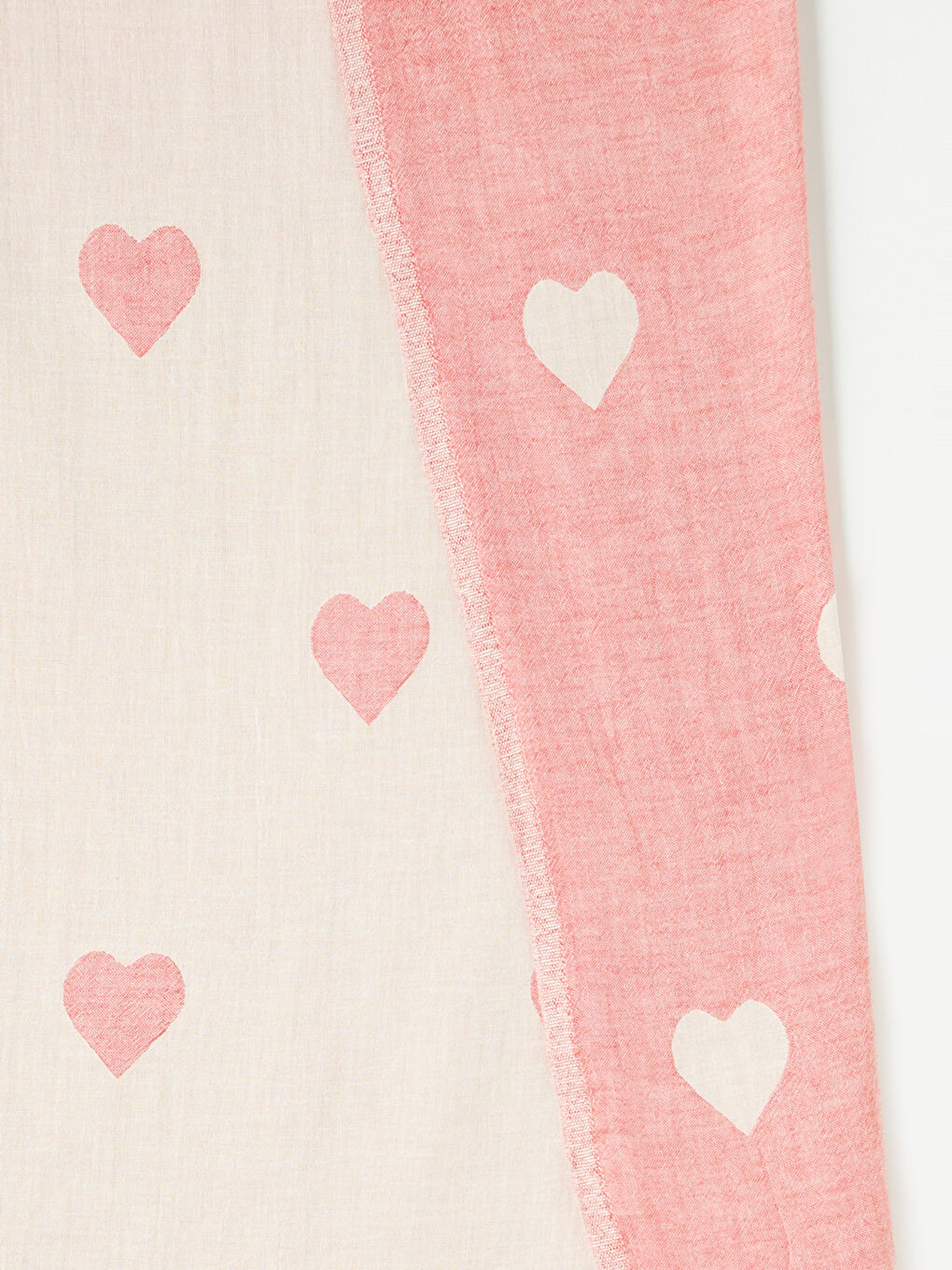 Karışık Kalp Desenli Peştemal Havlu 90x165 cm-2