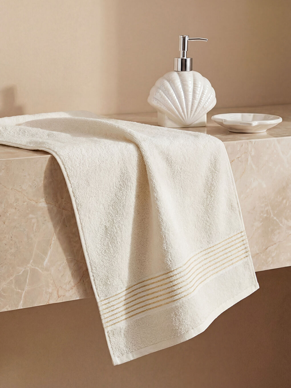 жолақты бетке арналған сүлгі 50x80 см