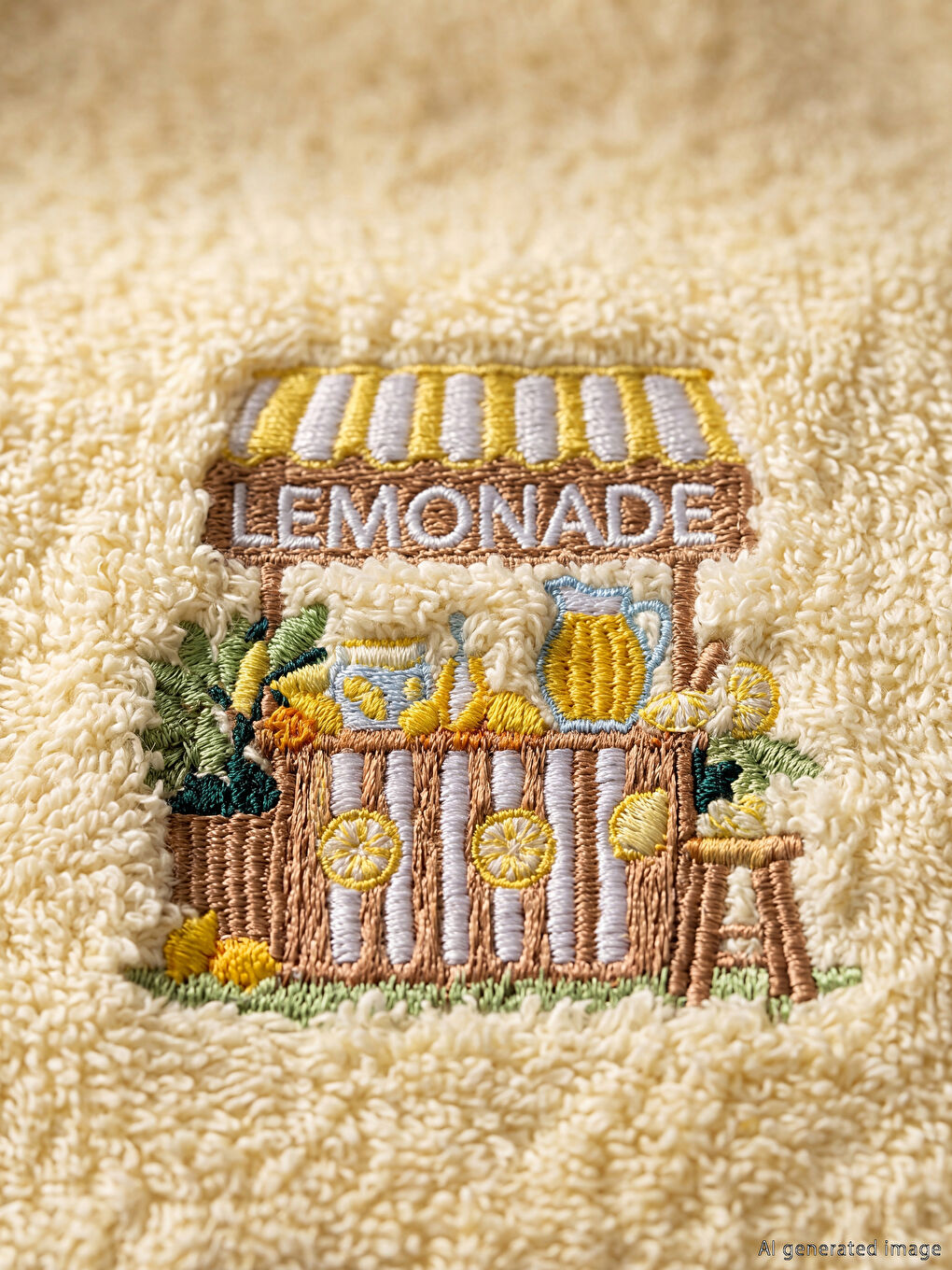 Embroidered Hand Towel 50x80 cm-1