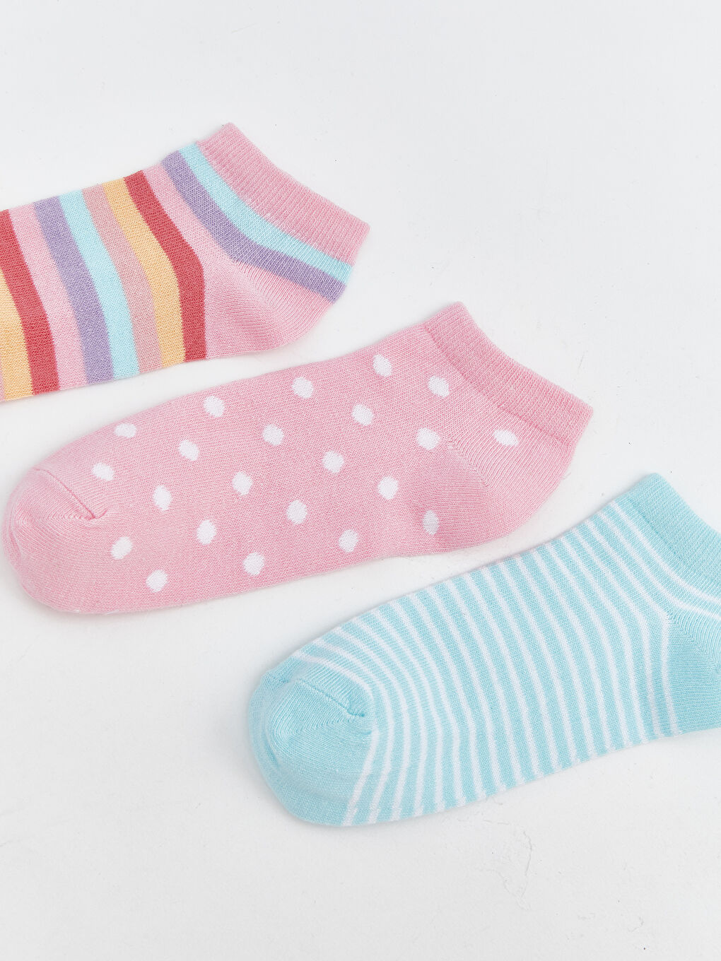 Girl MIX Trainer Socks-1
