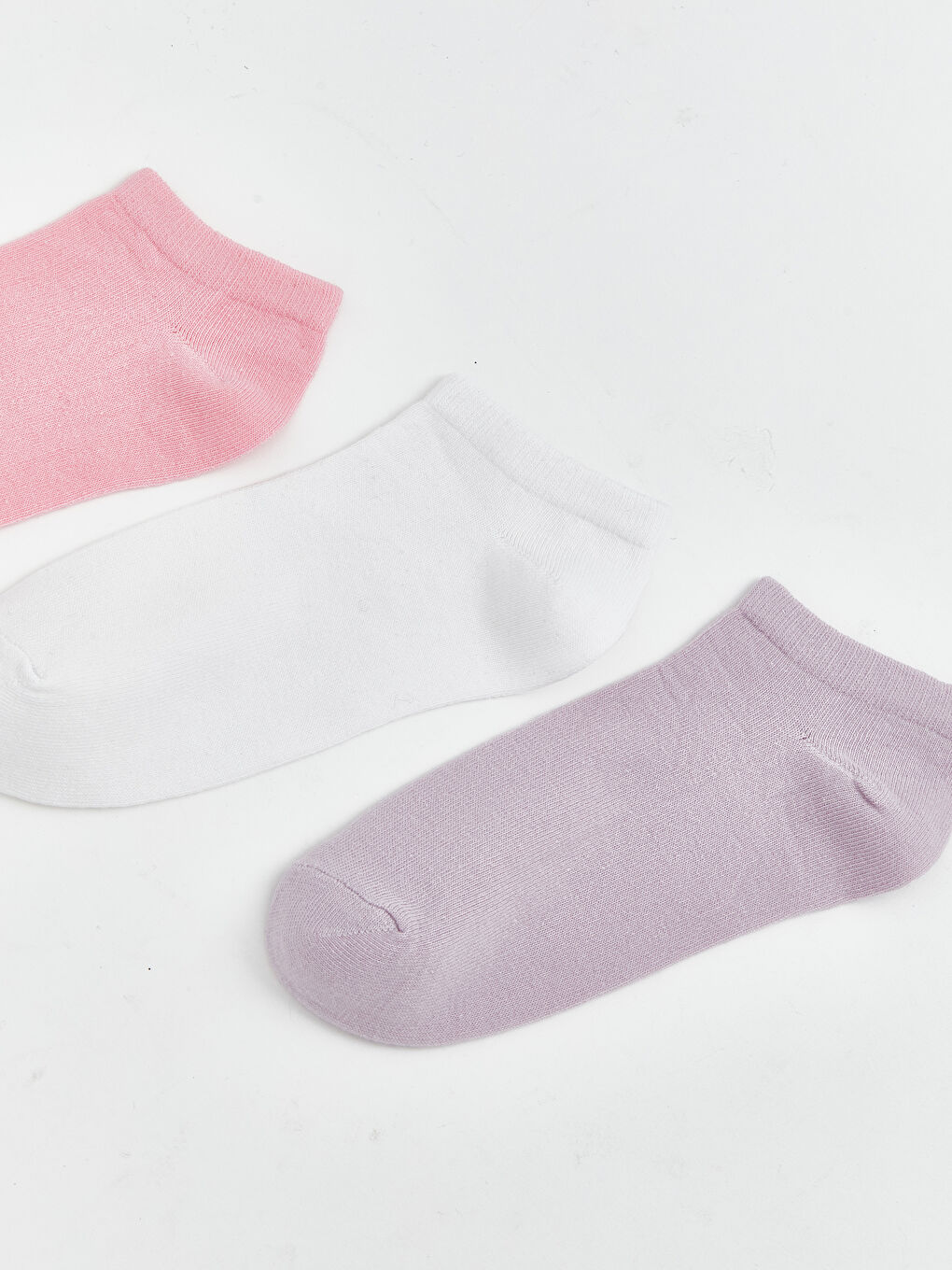 Girl PINK Trainer Socks-1