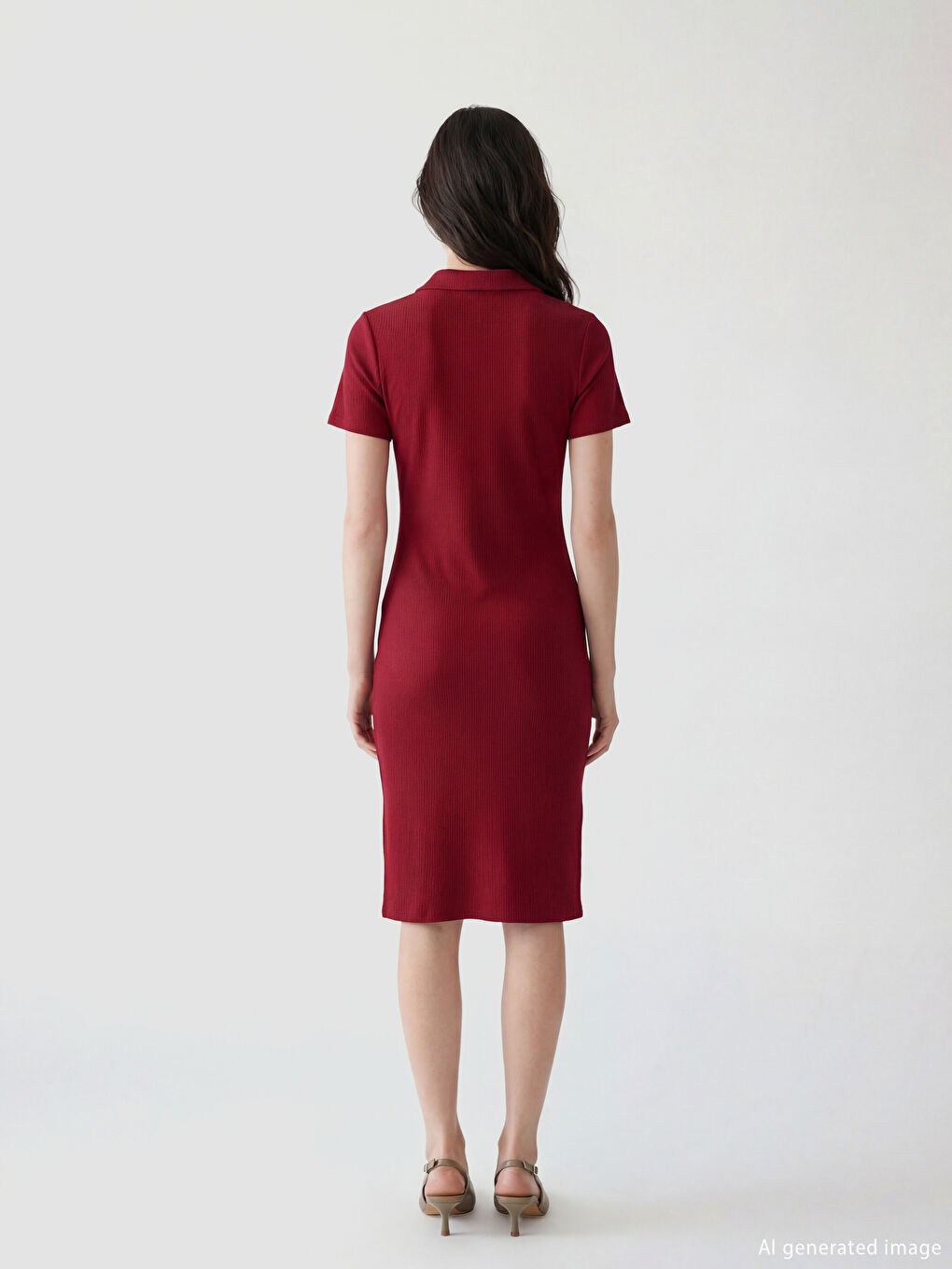 CRVENA haljina Žena-2