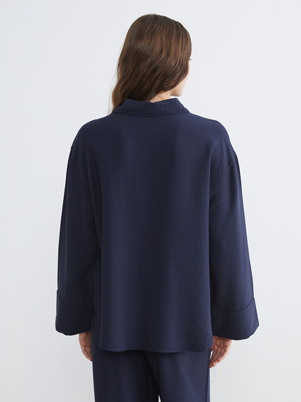 Women's Shirt with Tie Detail-3