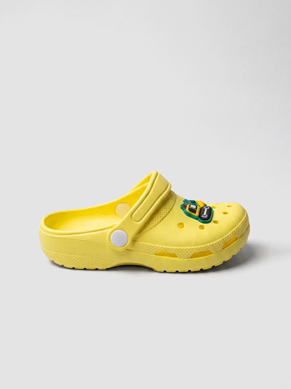 Construction Machine Patterned Boys' Beach Sandals-1
