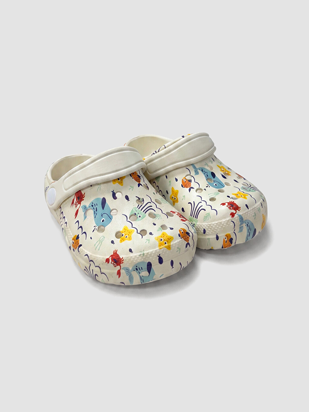 Sea Creatures Printed Boys' Beach Sandals