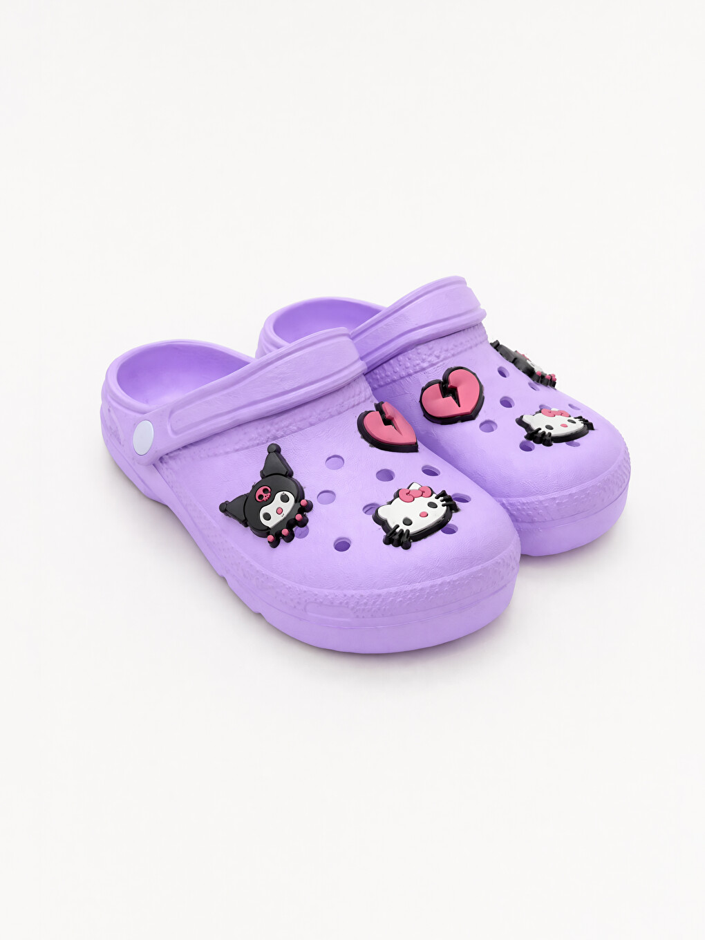 Kuromi Figured Girls' Beach Sandal