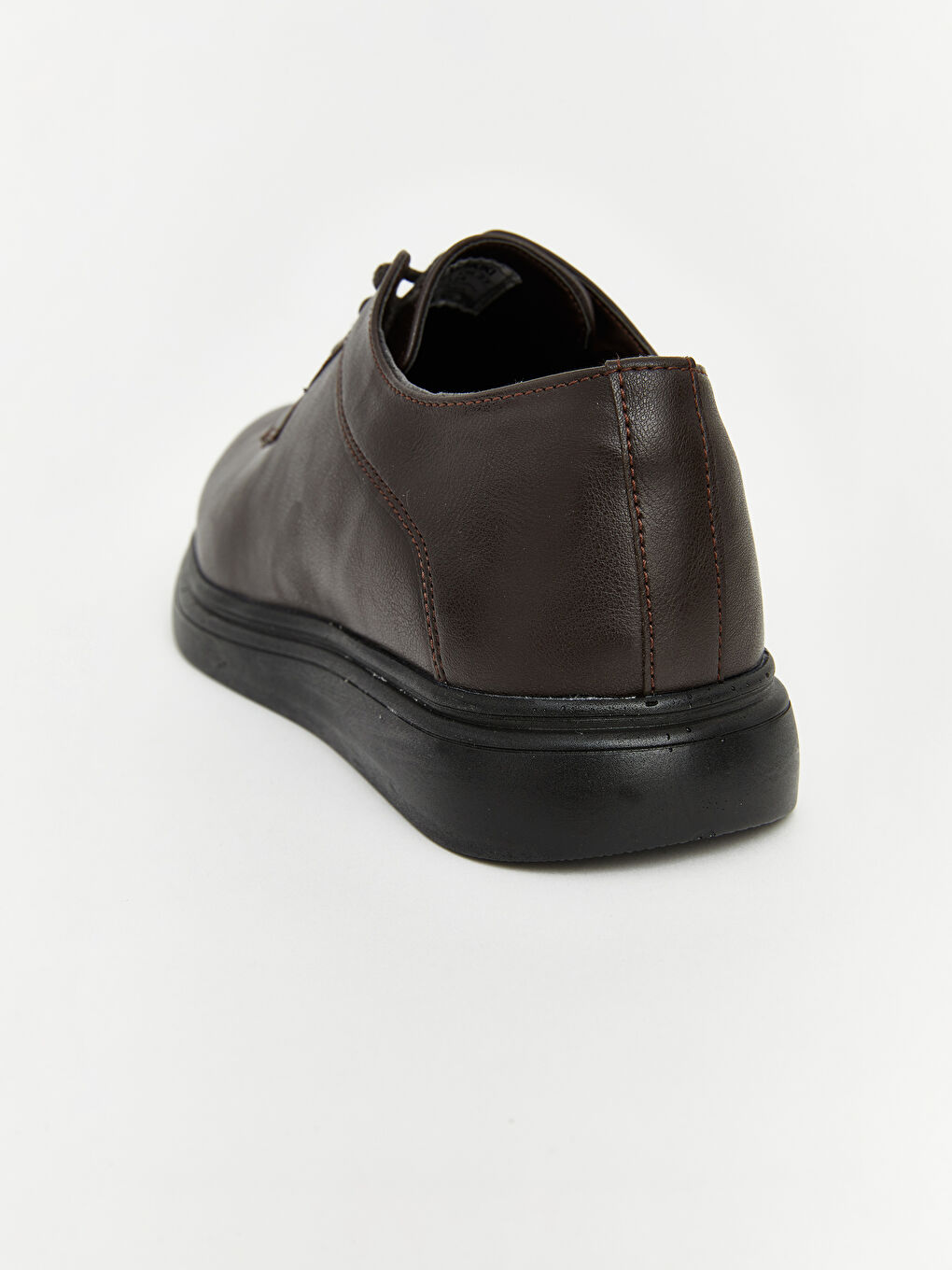 Kahverengi Deri Görünümlü Erkek Klasik Ayakkabı-4