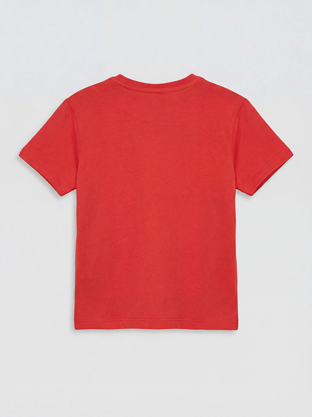 Kırmızı Iron Man Baskılı Erkek Çocuk Şortlu Pijama Takımı-2