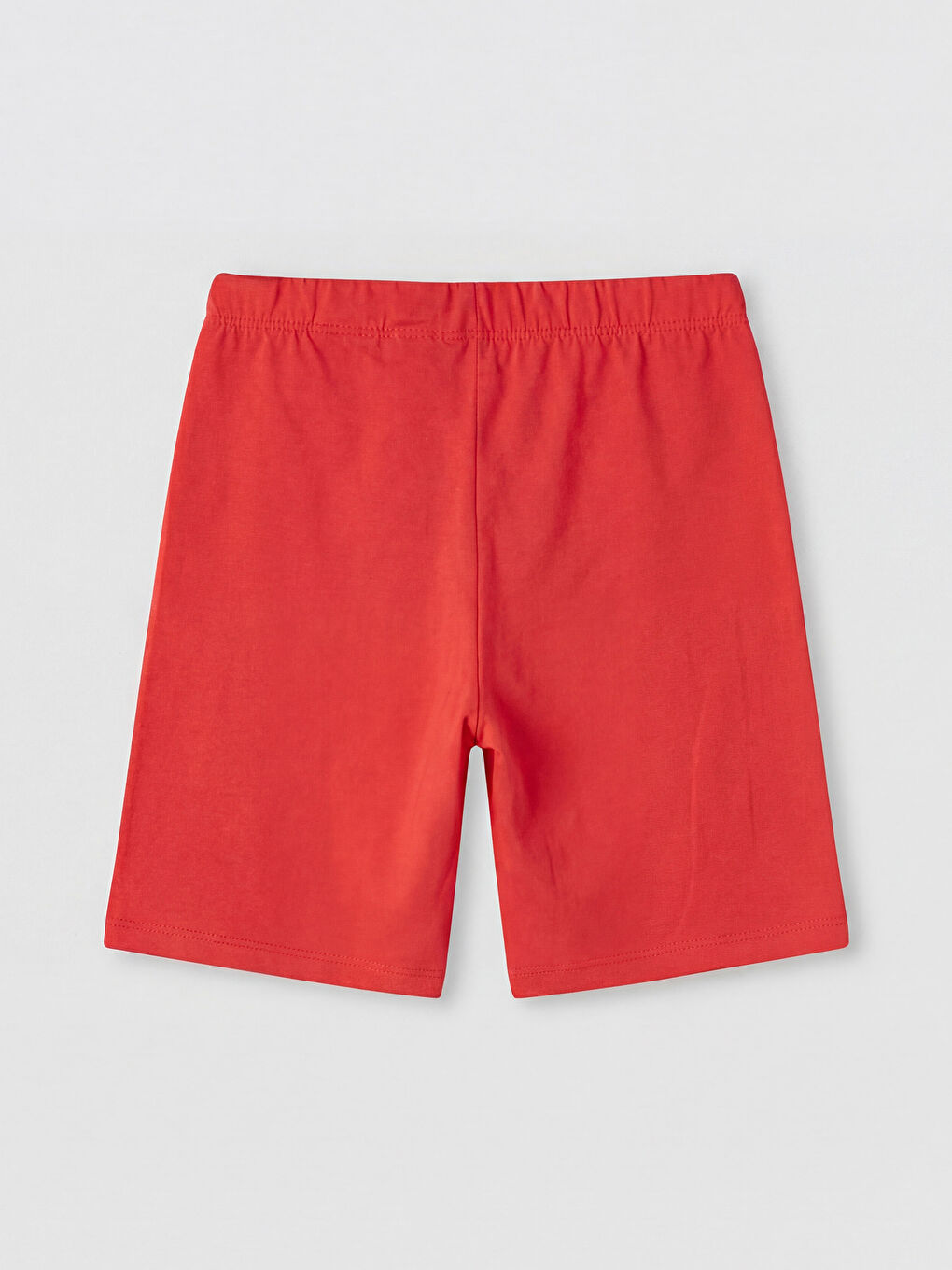 Kırmızı Iron Man Baskılı Erkek Çocuk Şortlu Pijama Takımı-4