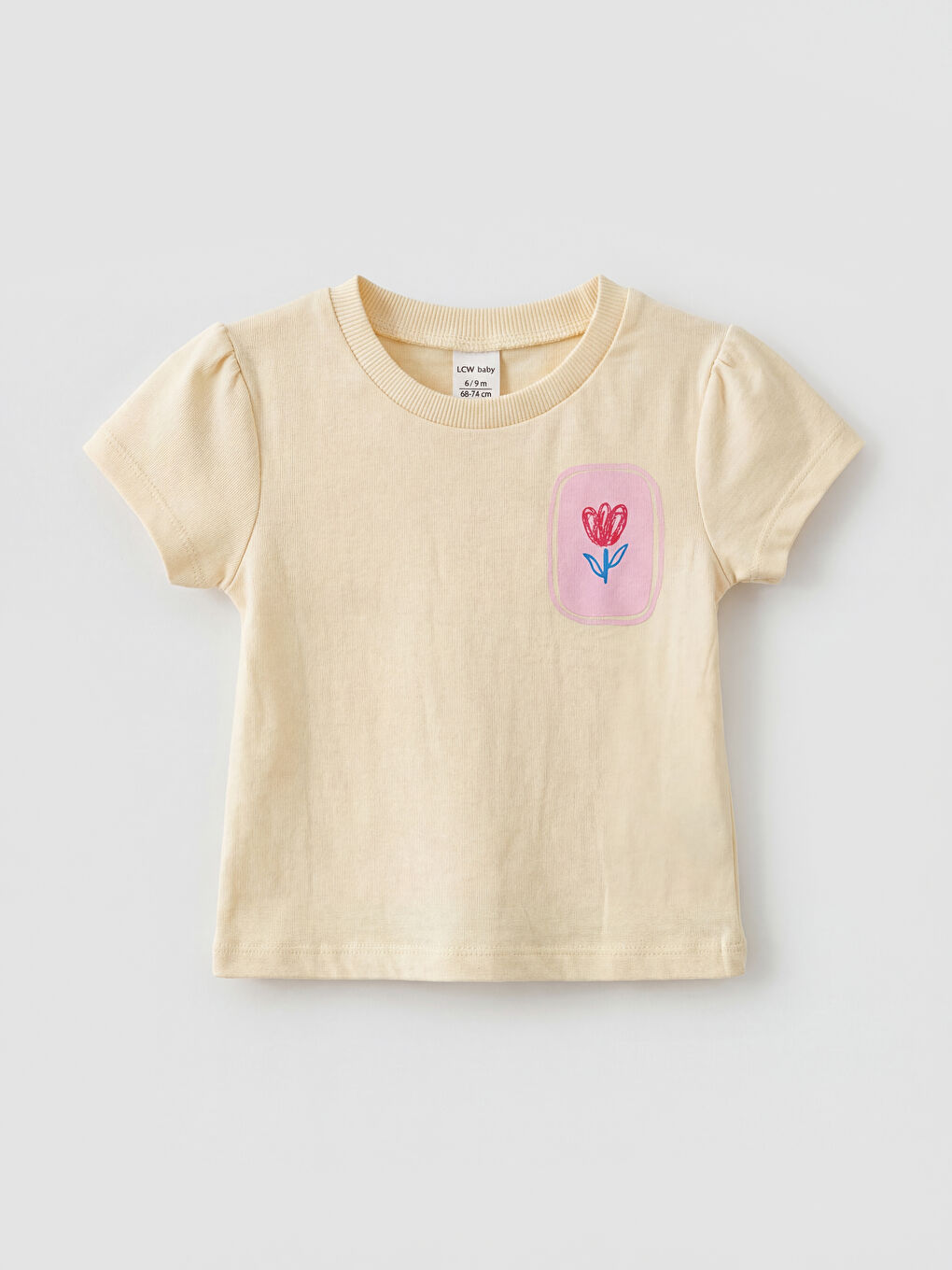 Printed Baby Girls' T-Shirt and Shorts-1