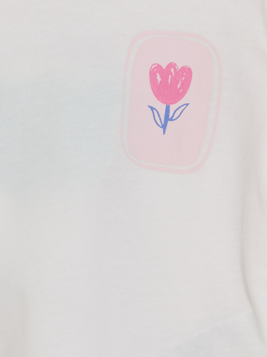 Ekru Çiçek ve Meyve Baskılı Kız Bebek 2'li Takım-10