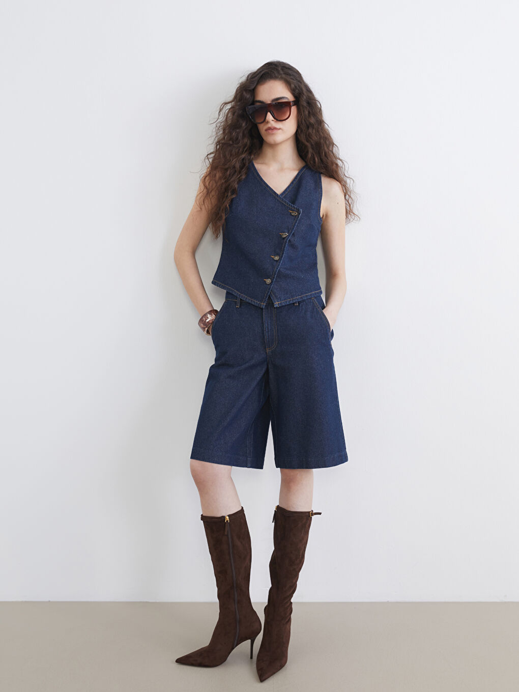 INDIGO Teksas šorts Žena