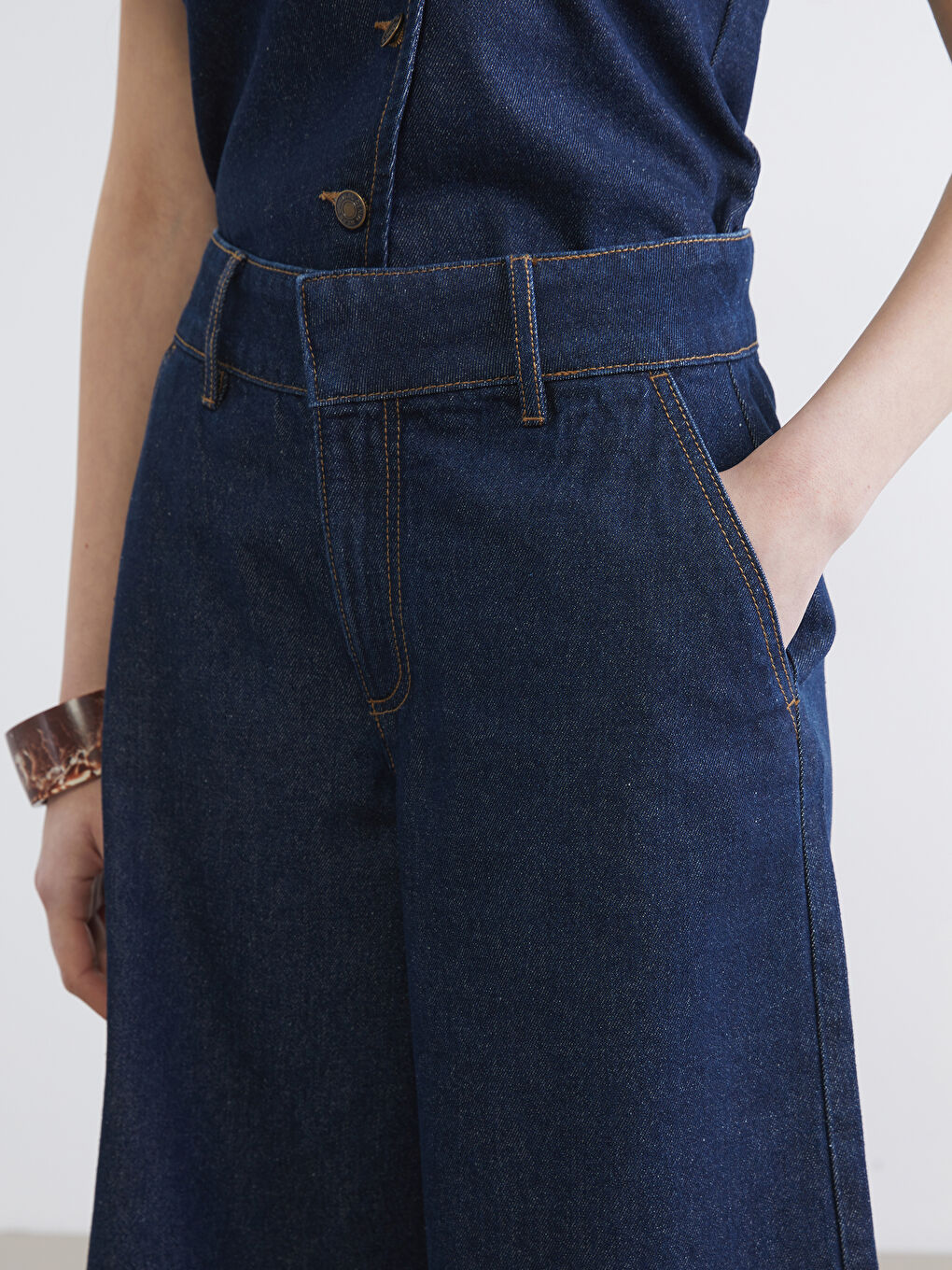 INDIGO Teksas šorts Žena-2