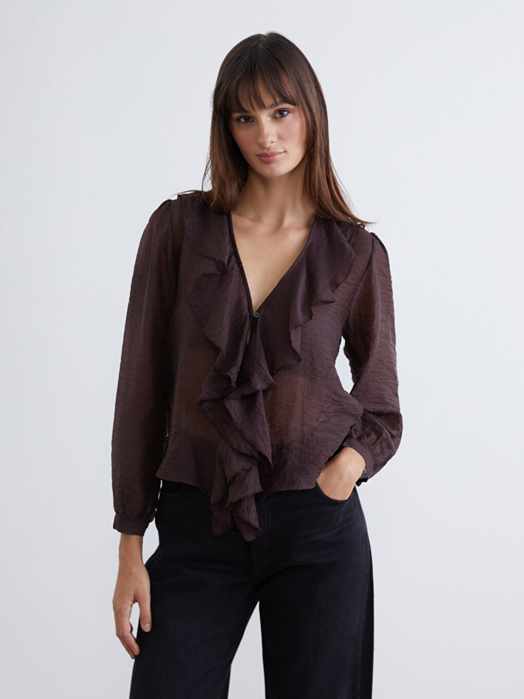 Woman BORDEAUX Blouse