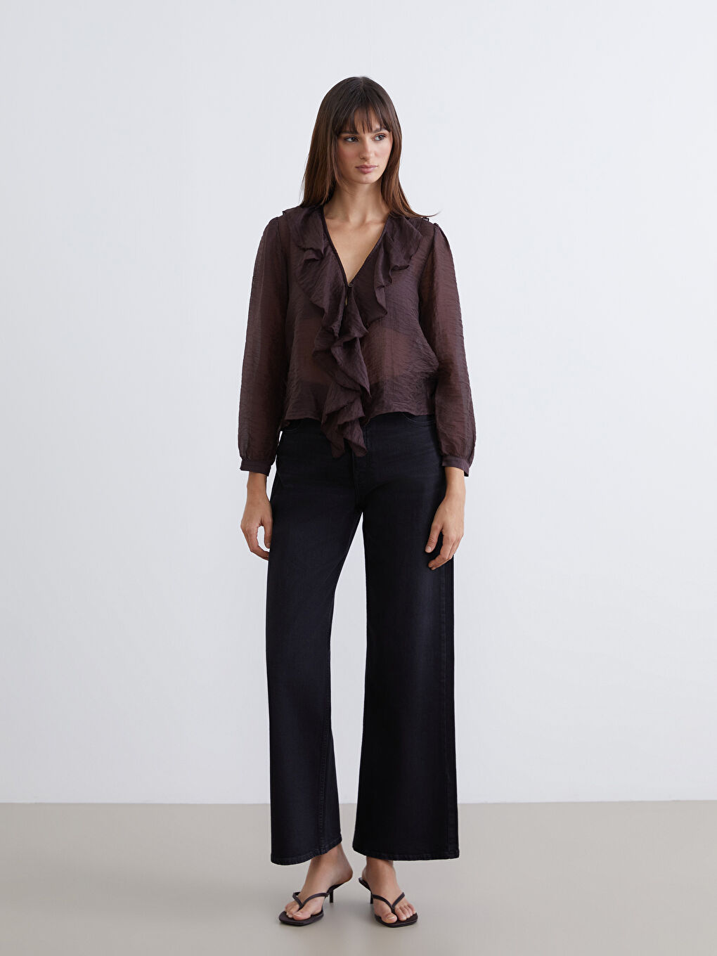 Woman BORDEAUX Blouse-1