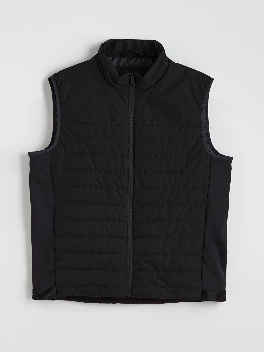 Gilet Homme Coupe Régulière Col Montant-5