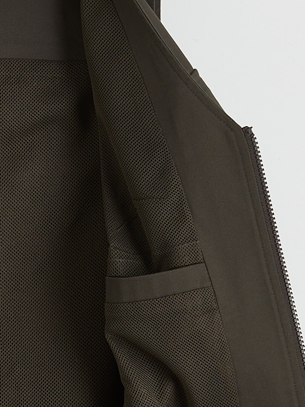 Haki Regular Fit Erkek Yelek-6