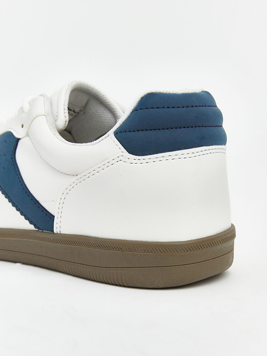 Beyaz Renk Bloklu Erkek Spor Ayakkabı-5