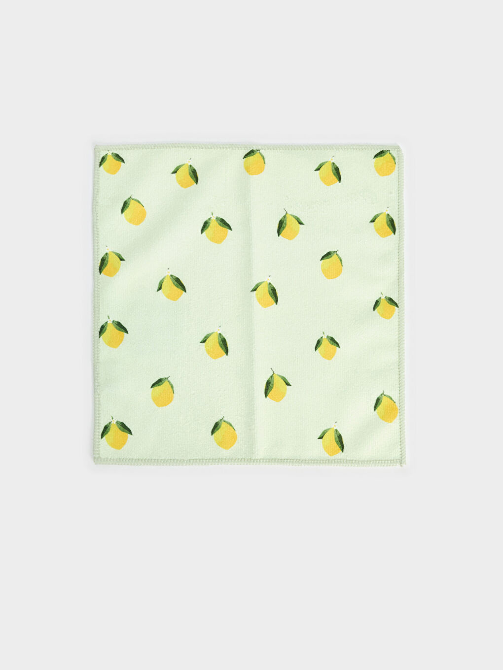 Karışık Limon Baskılı Kurulama Bezi 3'lü 30x30 cm-1
