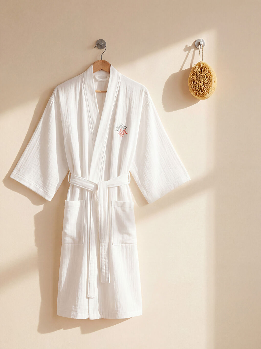 Žena BIJELA Ženski ogrtač