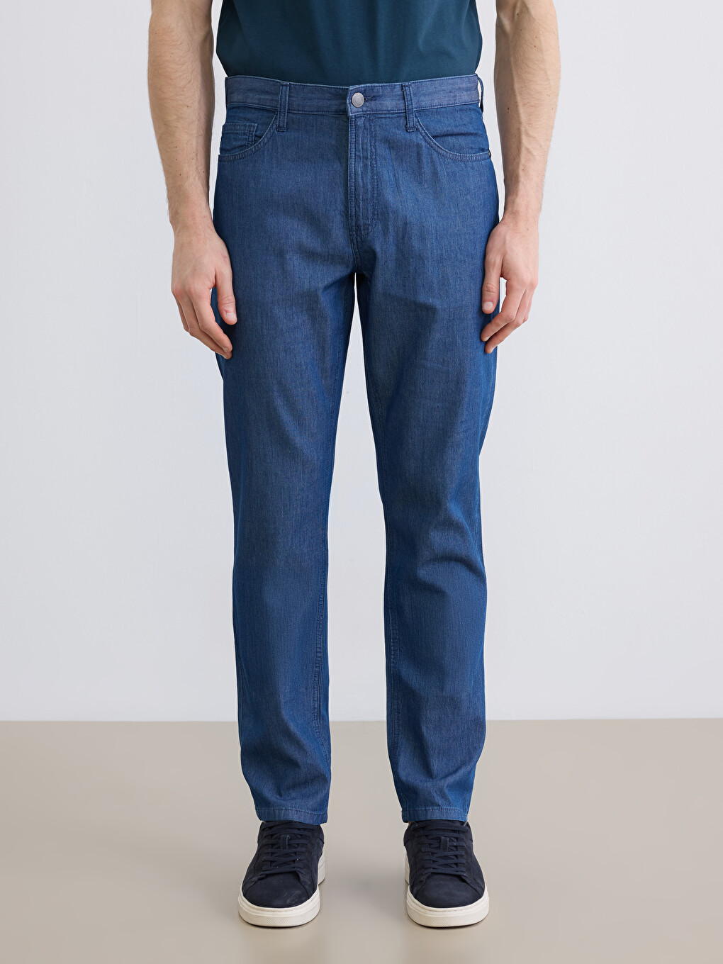 Regular Fit Erkek Jean Pantolon-1
