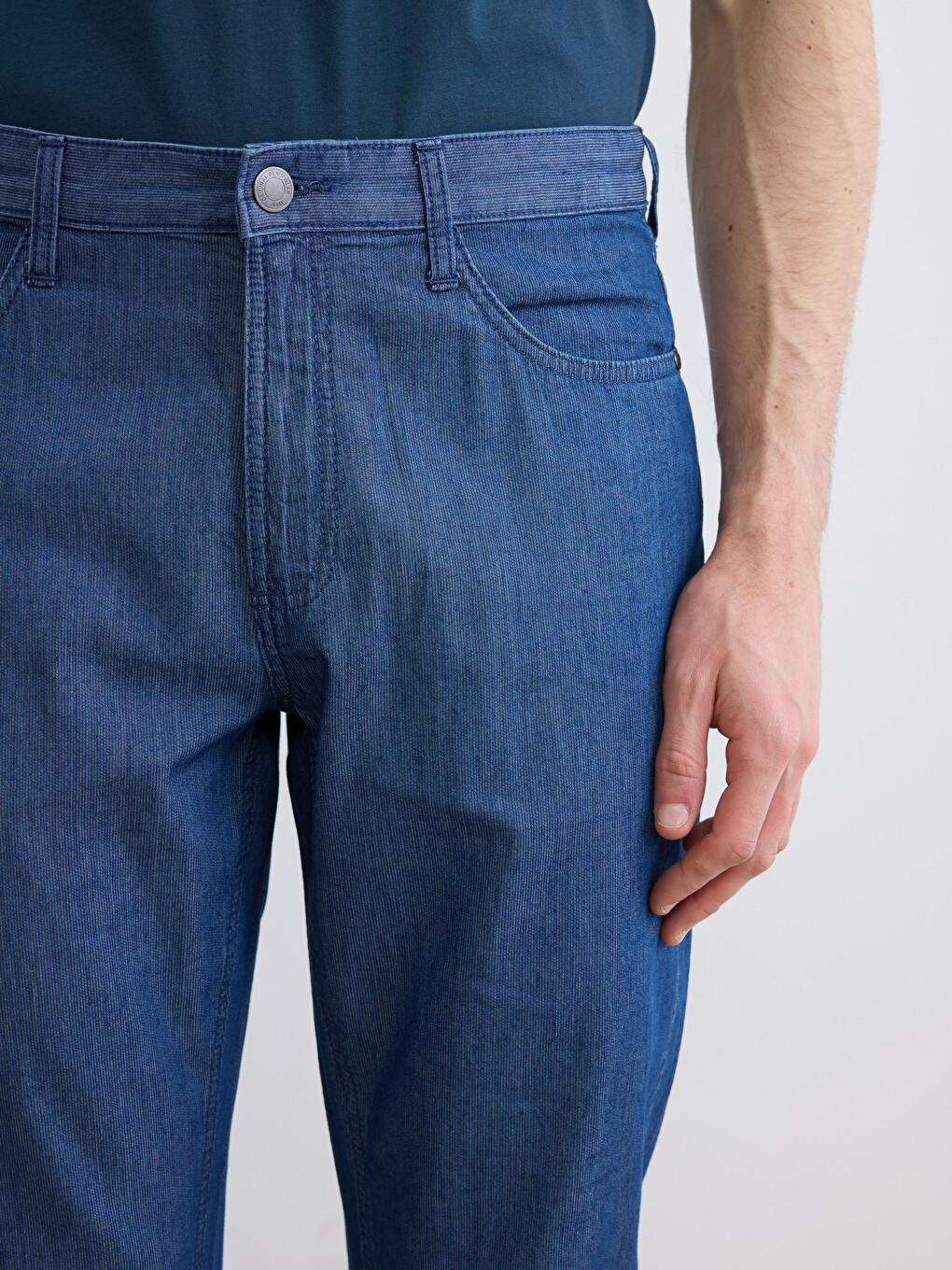Regular Fit Erkek Jean Pantolon-2