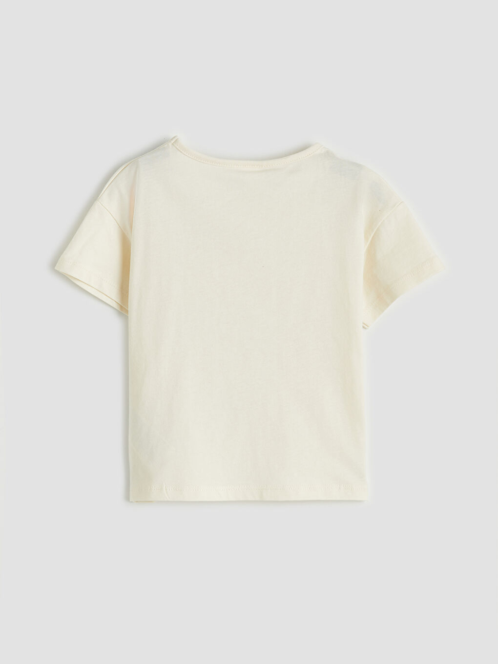 Lila Yıldız Kız Çocuk Penye Tişört ve Şort-3