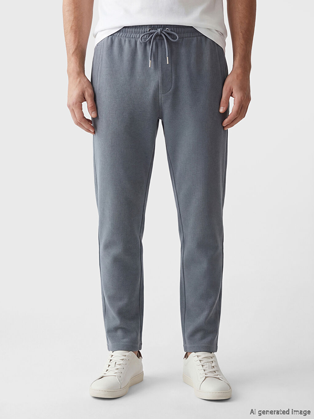 Pantalon de survêtement BLEU Homme-1
