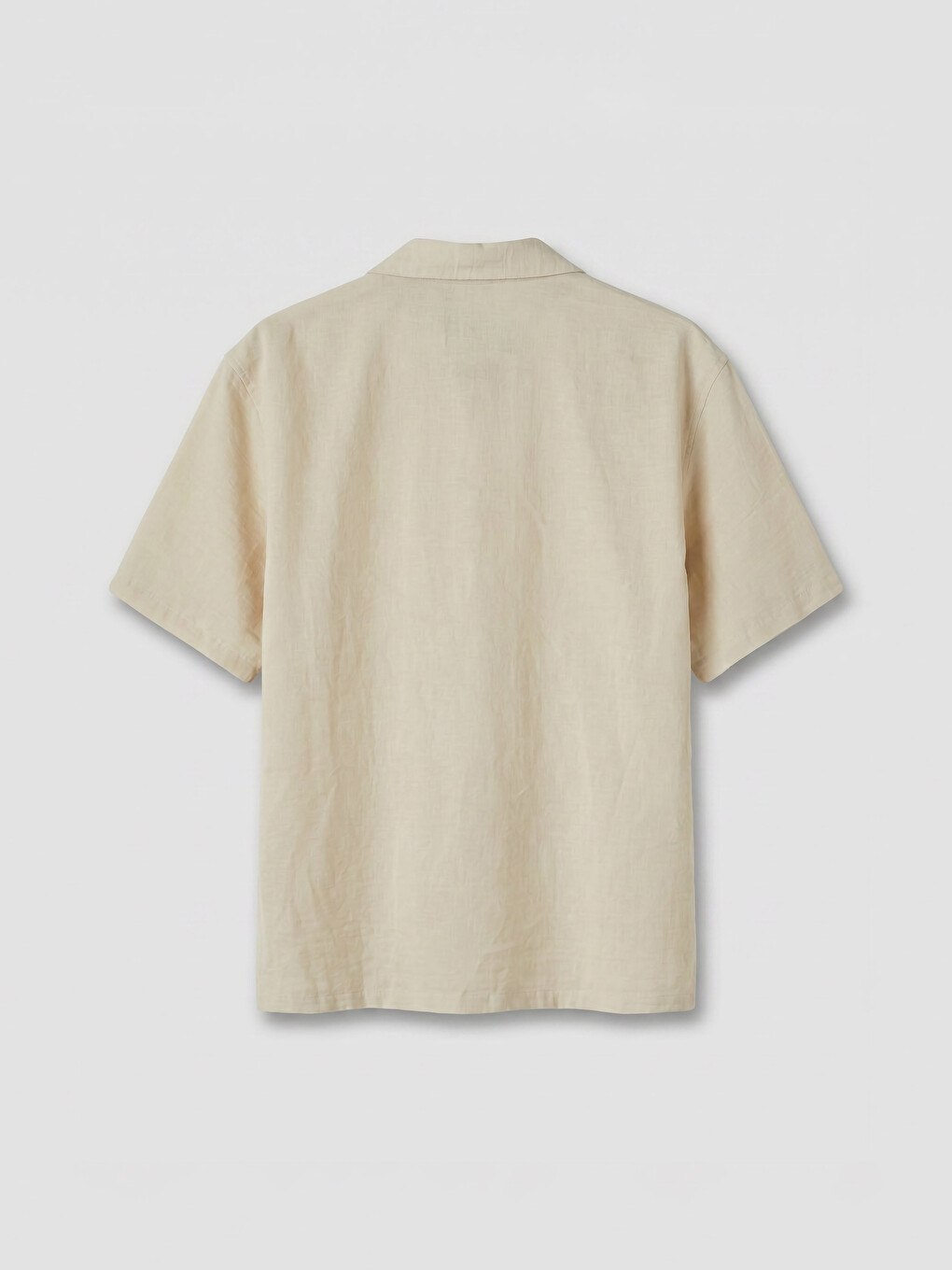 Regular Fit Crinkle Men's Basic Shirt-5
