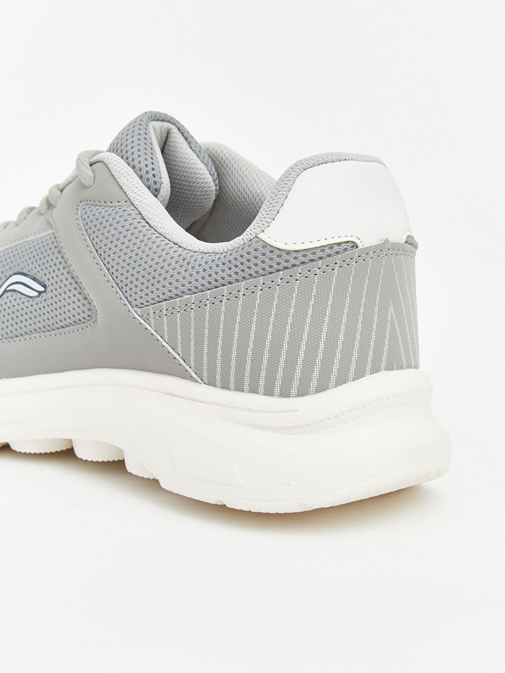 Gri Bağcıklı Erkek Spor Ayakkabı-3