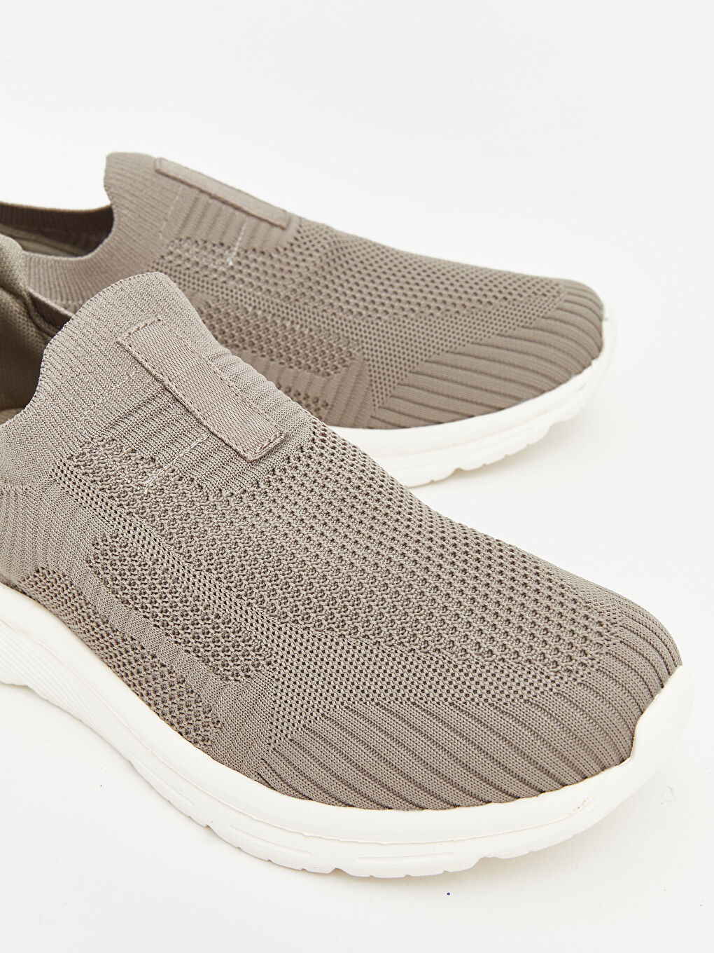 Bej File Detaylı Erkek Spor Ayakkabı-2