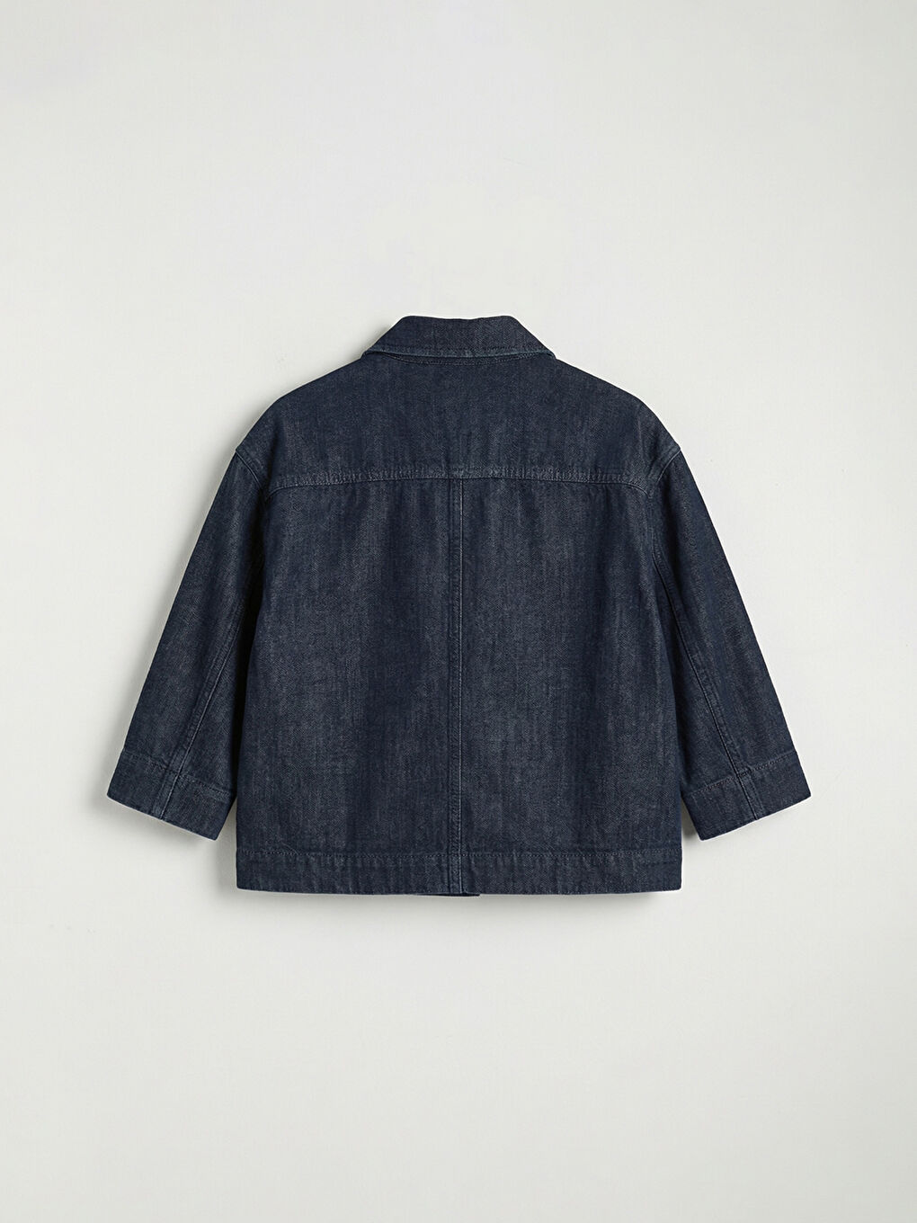 Woman INDIGO Denim Shirt-5
