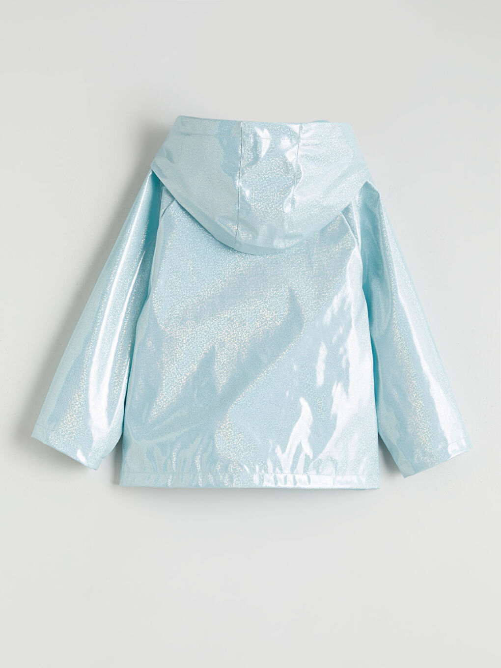 Girl TURQUOISE Coat-1