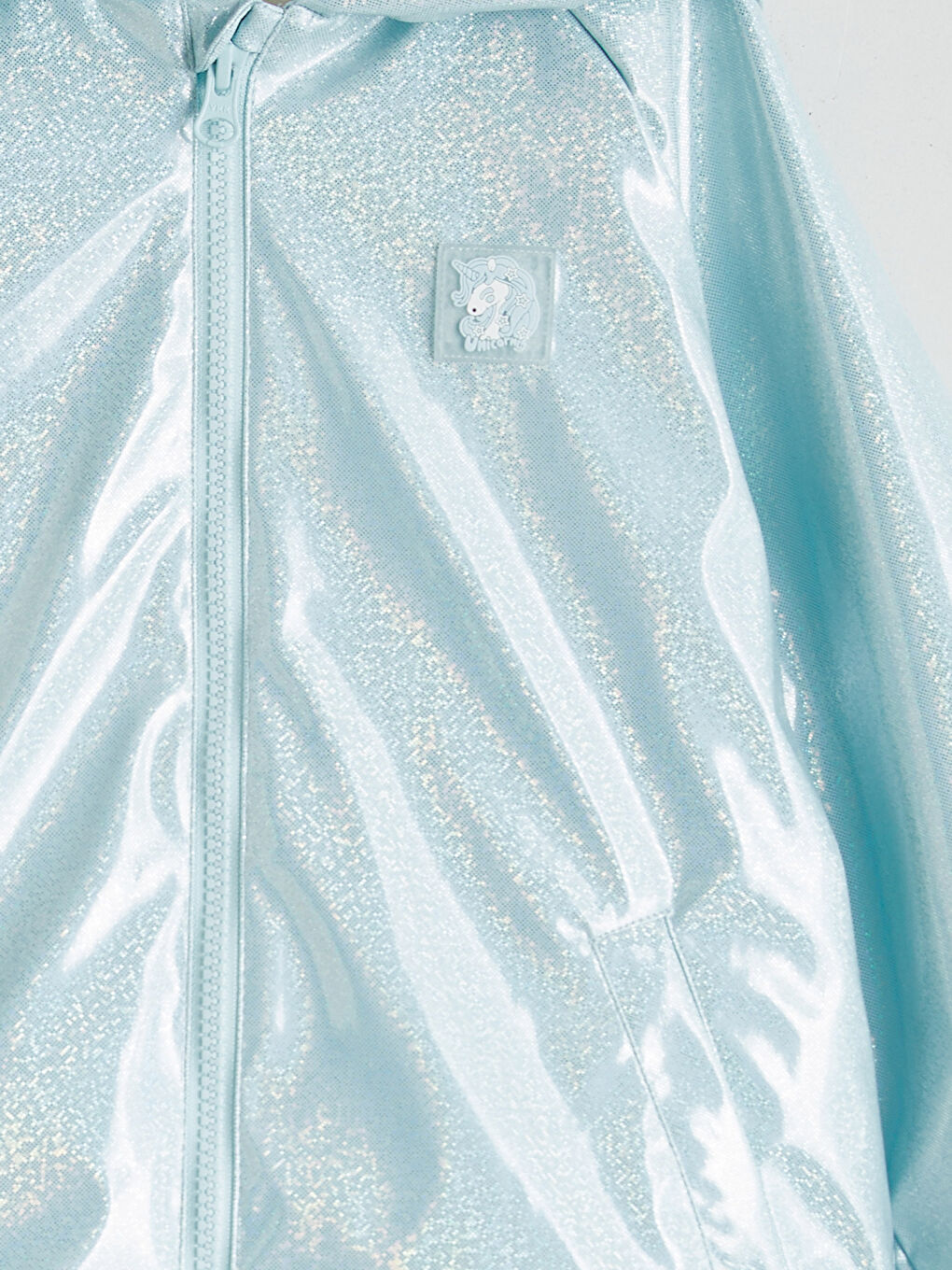 Girl TURQUOISE Coat-2