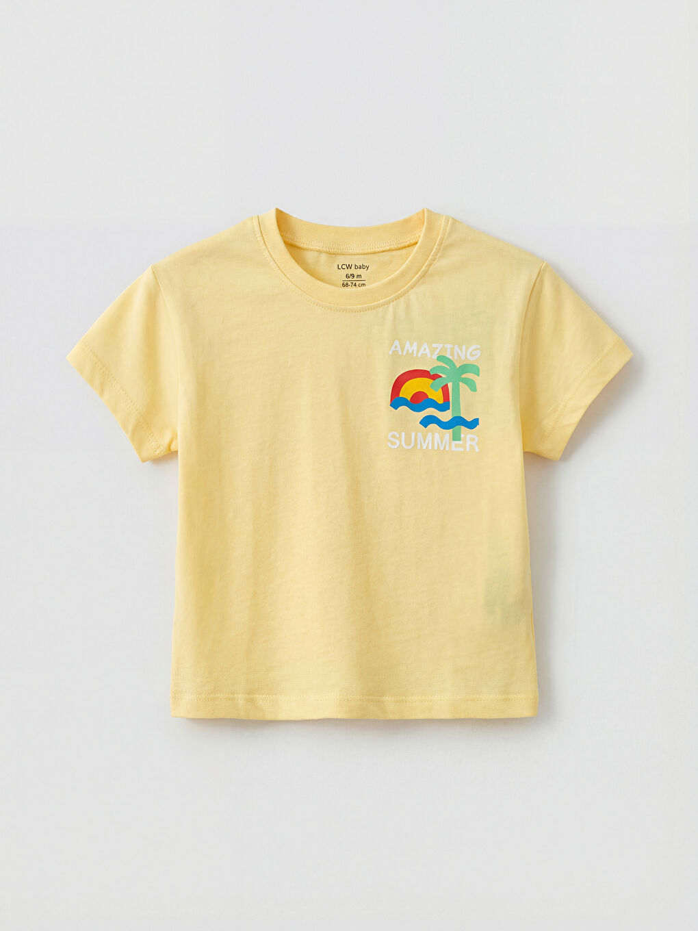 تيشيرت وشورت مطبوعان للأولاد الرضع-1