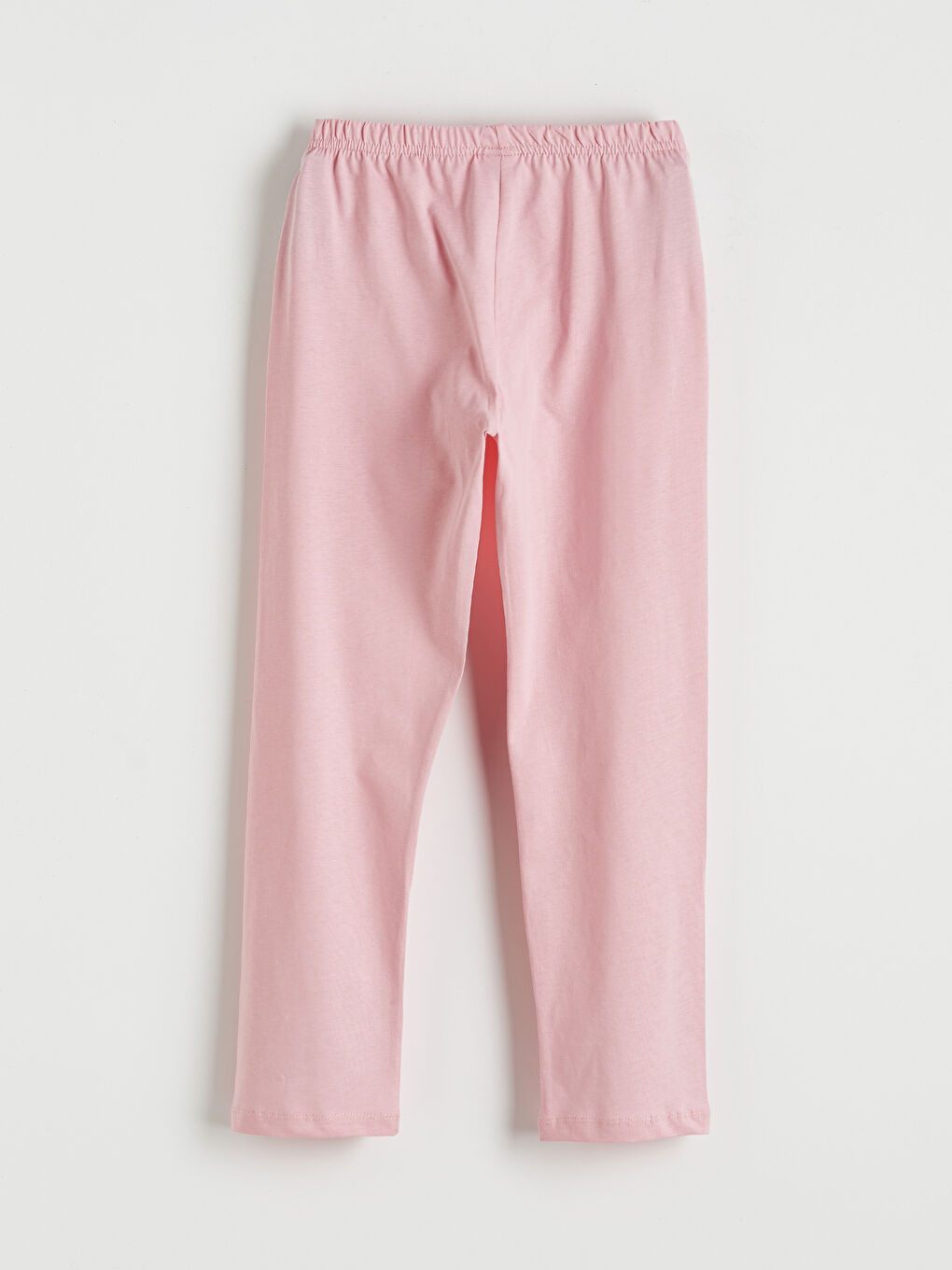 Pembe Bisiklet Yaka Baskılı Kız Çocuk Pijama Takım-4